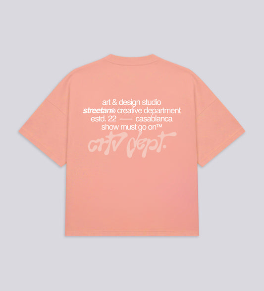 ART & DESIGN STUDIO T-SHIRT II – Coral Pink