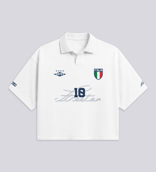 LA SQUADRA HEAVYWEIGHT POLO – Off White
