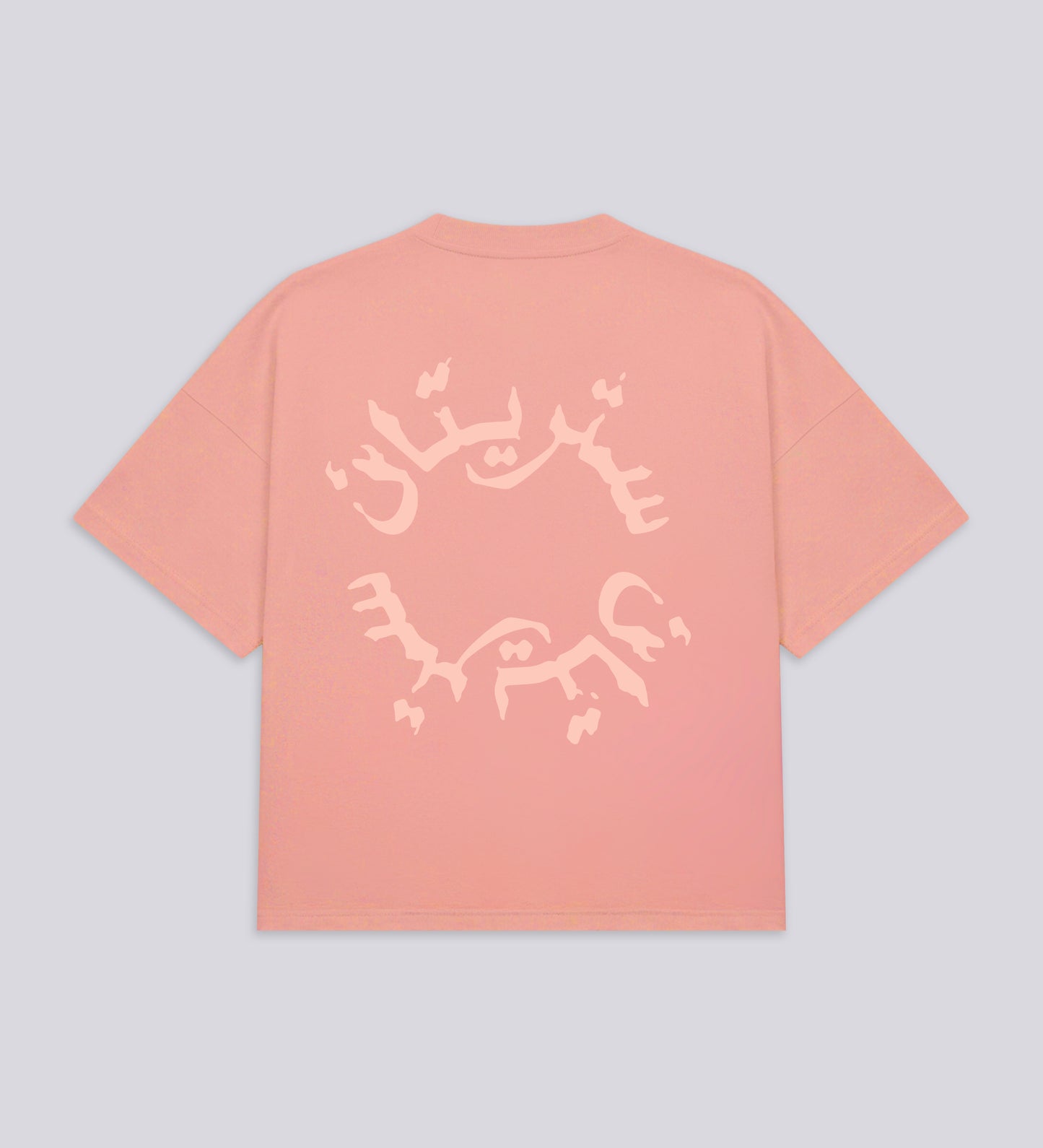 DESERT SAINTS HEAVYWEIGHT T-SHIRT – Coral Pink