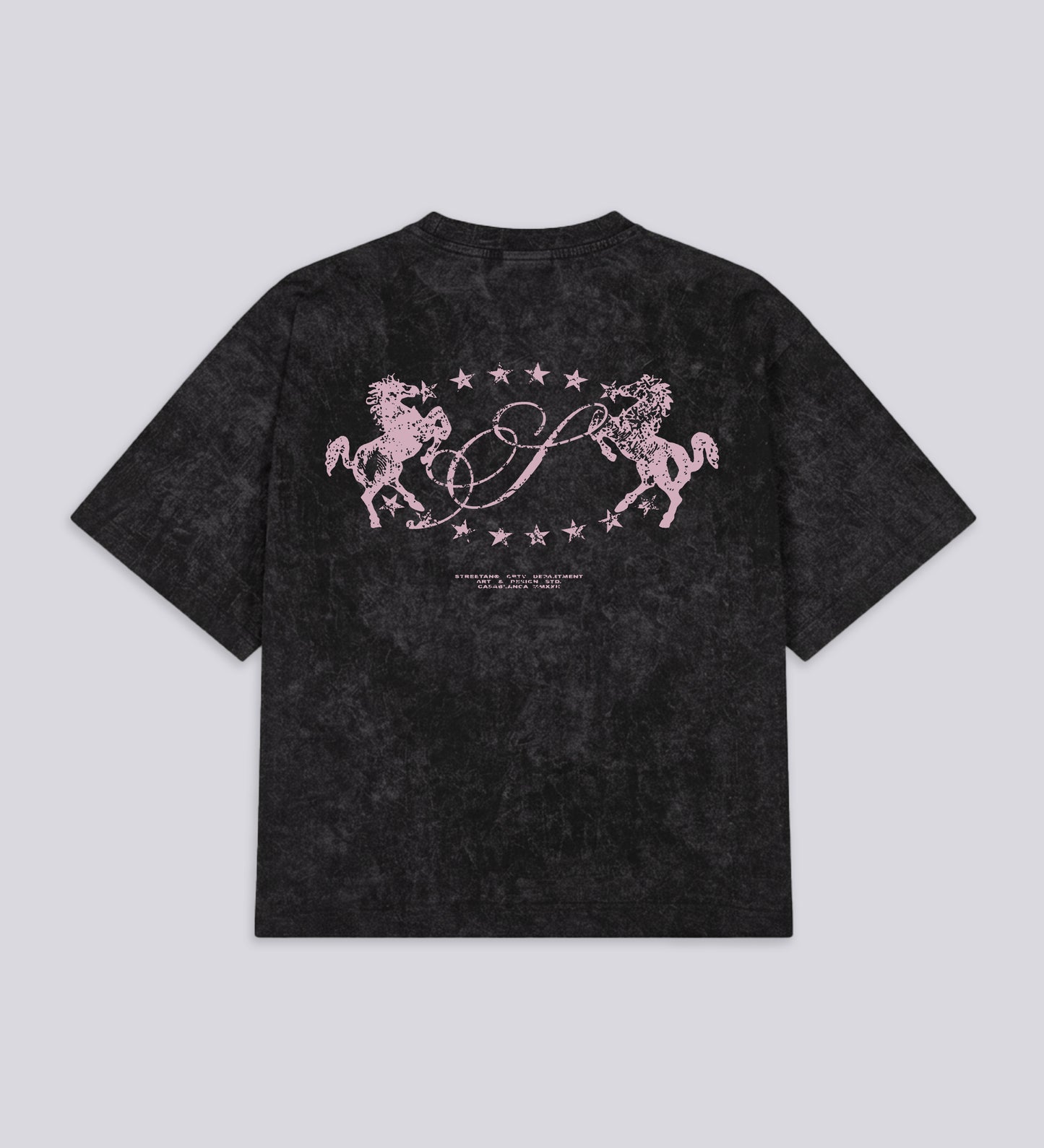 CRTV DEPT. LEGACY T-SHIRT – Washed Black