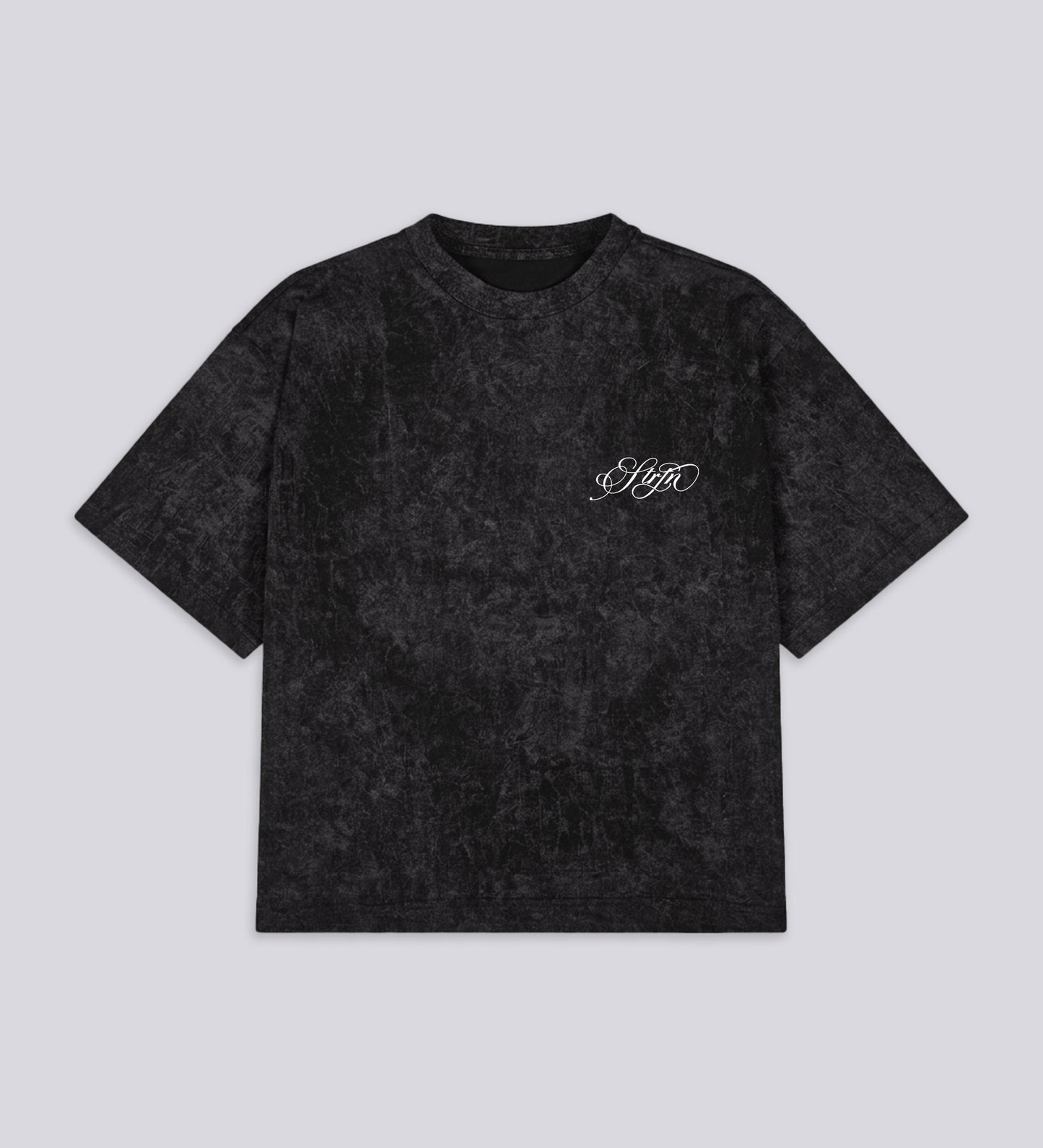 CRTV DEPT. SIGNATURE T-SHIRT – Washed Black