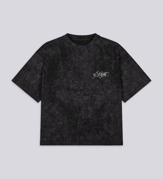 CRTV DEPT. SIGNATURE T-SHIRT – Washed Black