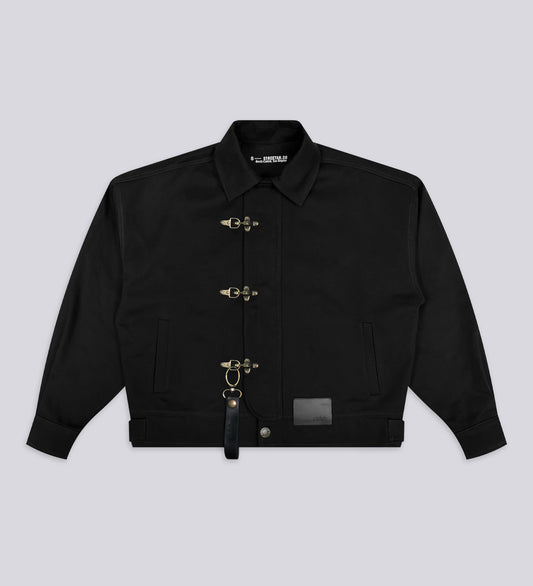 CRTV DEPT. FIREMAN CLASP JACKET II – Black