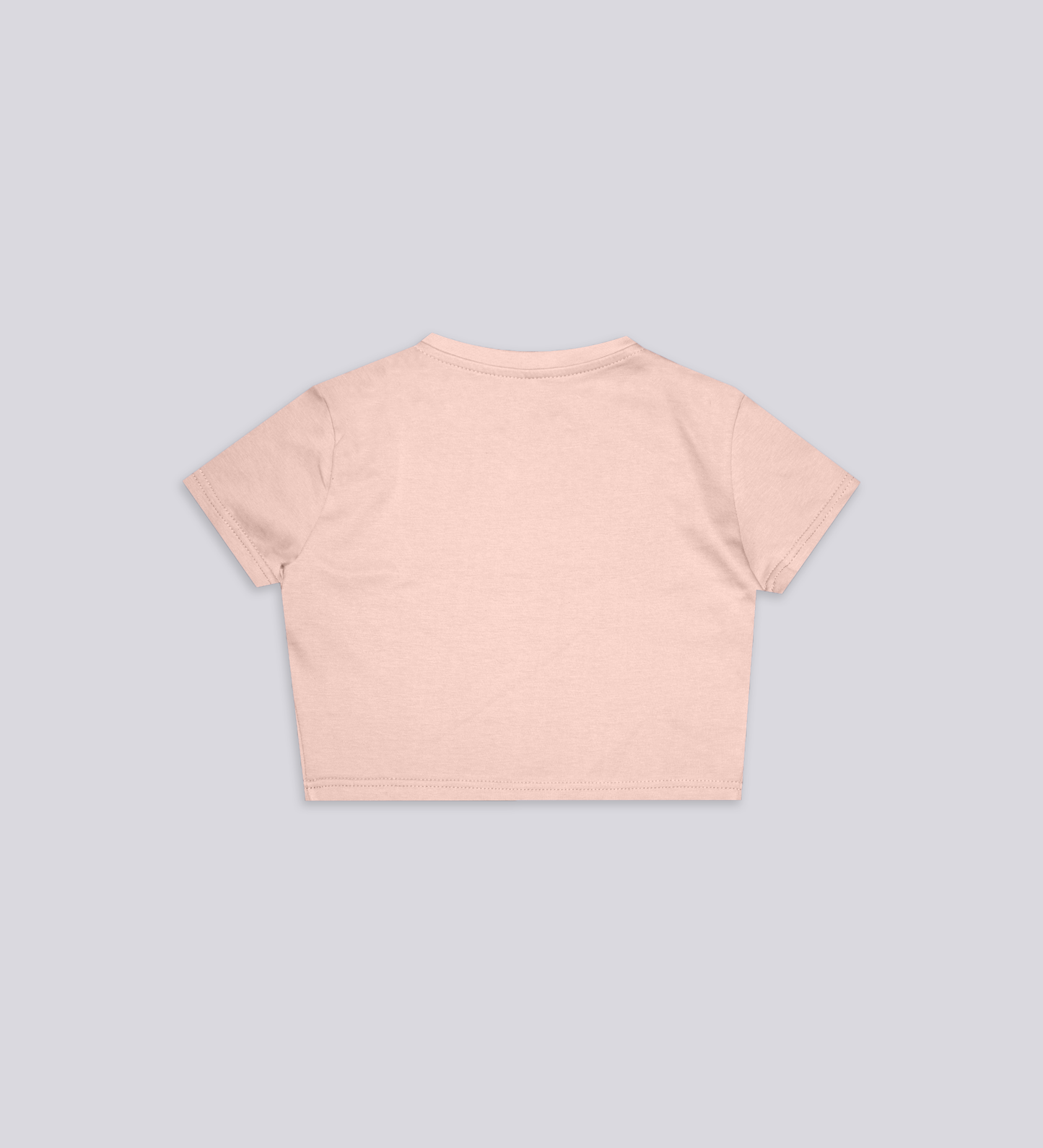 WOMEN'S SMGO CROP TEE – Peach