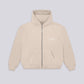 STRTN RAGLAN ZIP-UP HOODIE  – Cream
