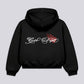 CRTV DEPT. ZIP-UP HOODIE – Black