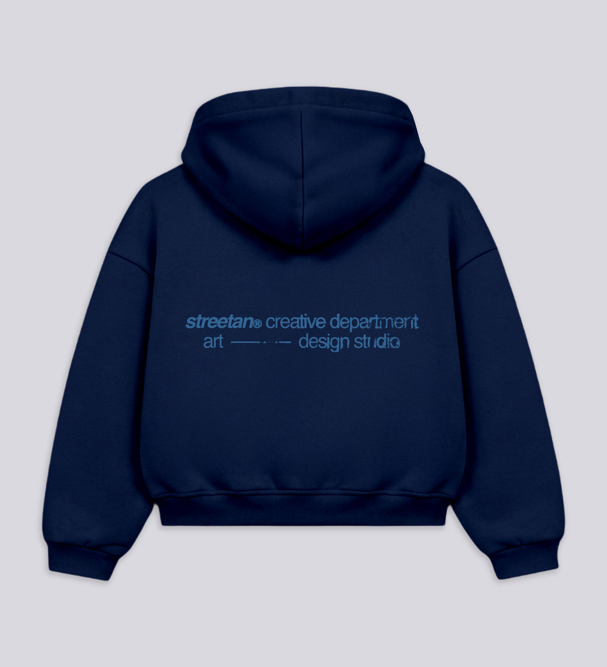 ART & DESIGN STD. ZIP-UP HOODIE – Navy