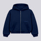 ART & DESIGN STD. ZIP-UP HOODIE – Navy