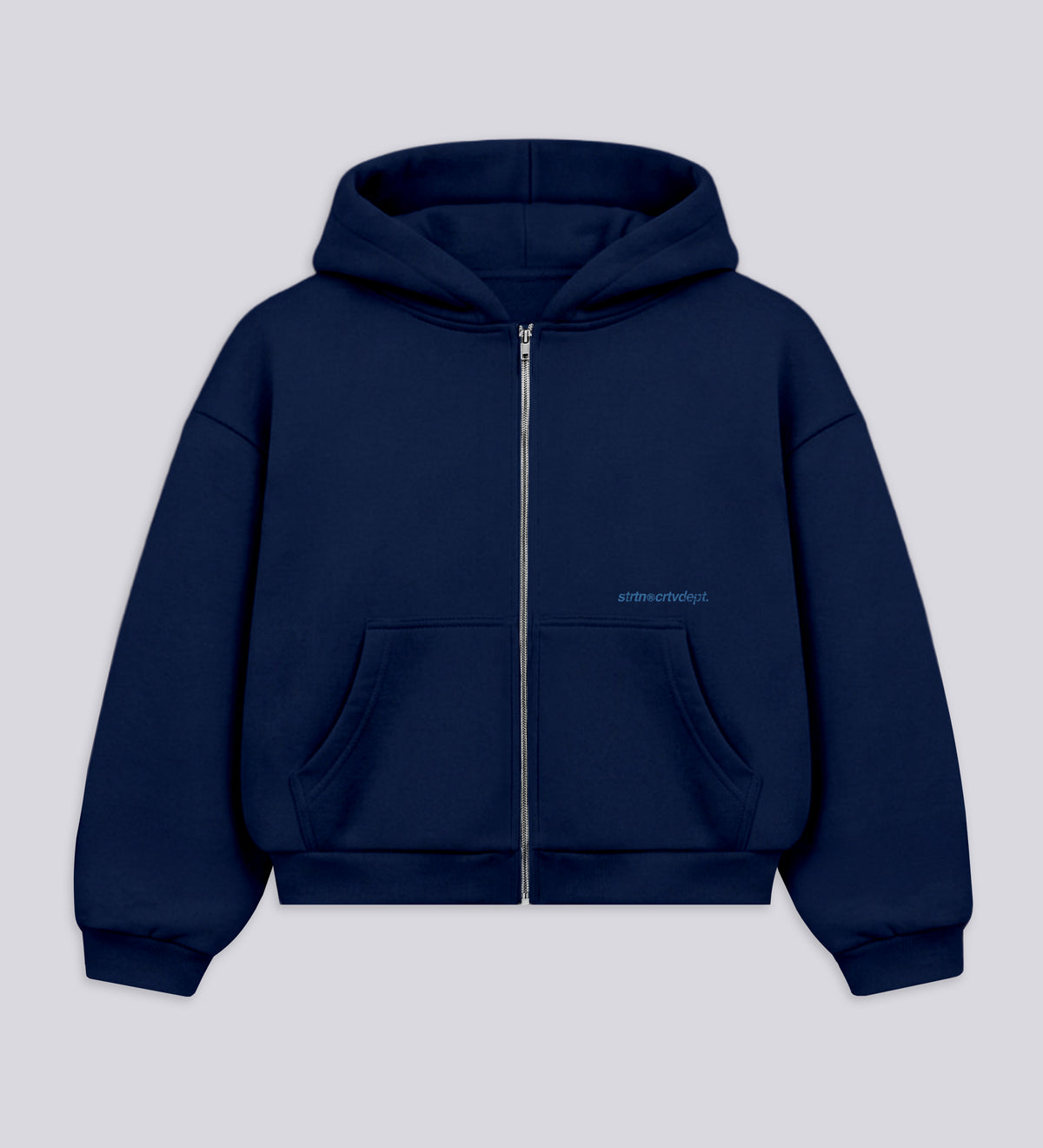 ART & DESIGN STD. ZIP-UP HOODIE – Navy