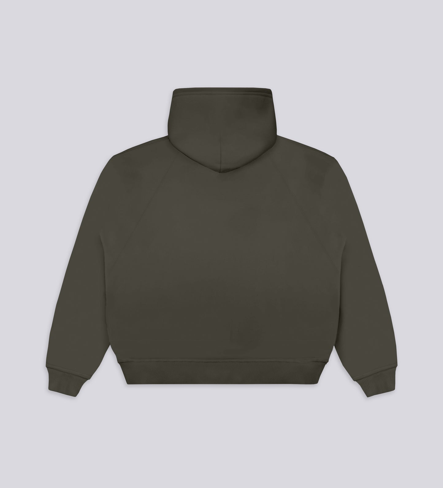 STRTN RAGLAN ZIP-UP HOODIE – Military Green