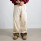 STRTN® MILITIA BAGGY PANTS – Cream