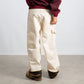 STRTN® MILITIA BAGGY PANTS – Cream
