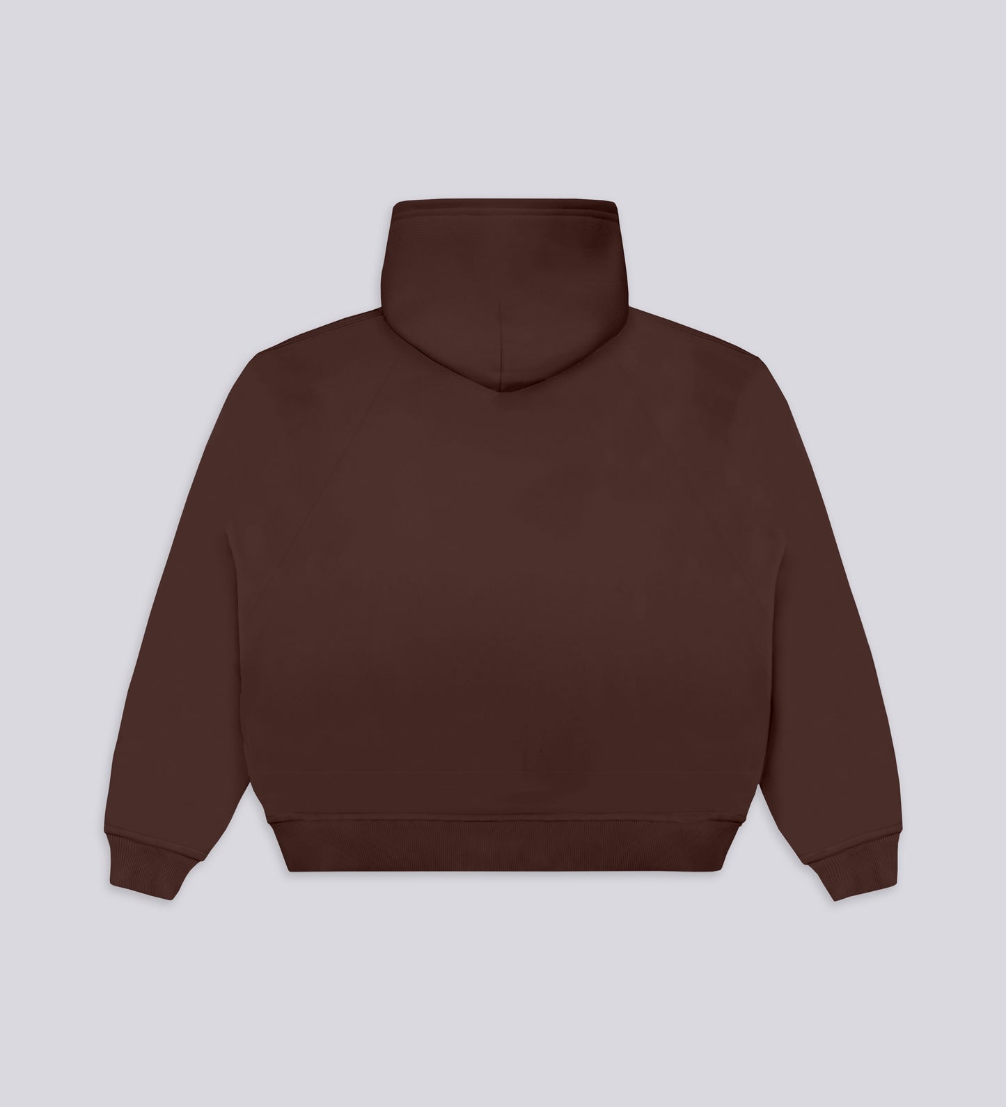 STRTN RAGLAN ZIP-UP HOODIE – Brown