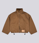 WOMEN'S HIGH NECK JACKET – Rust