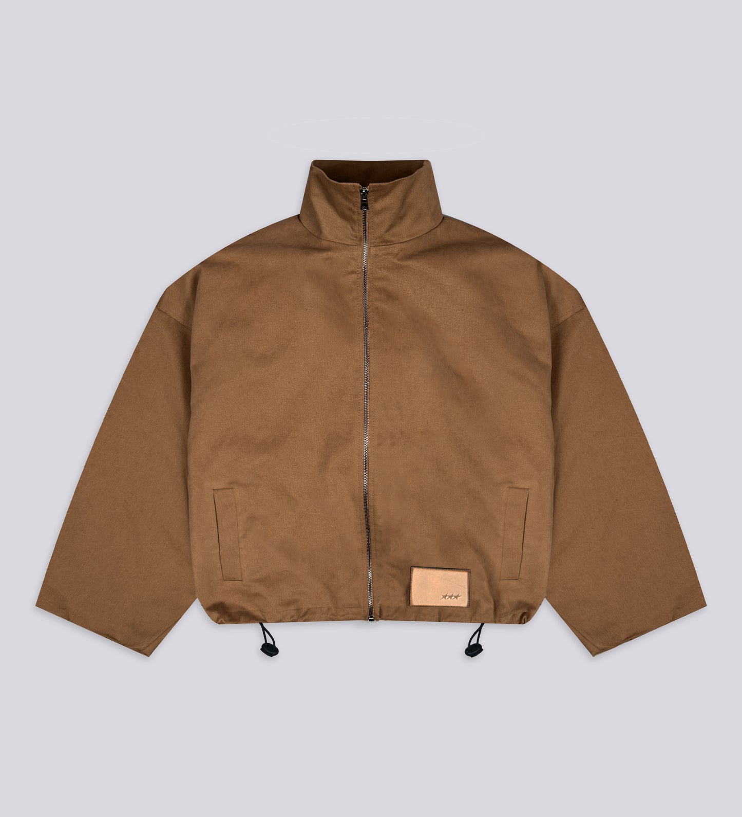 WOMEN'S HIGH NECK JACKET – Rust