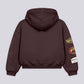 STRTN® CRTV DEPT. BOXY ZIP-UP HOODIE – Brown
