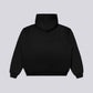 STRTN ZIP-UP HOODIE  – Black