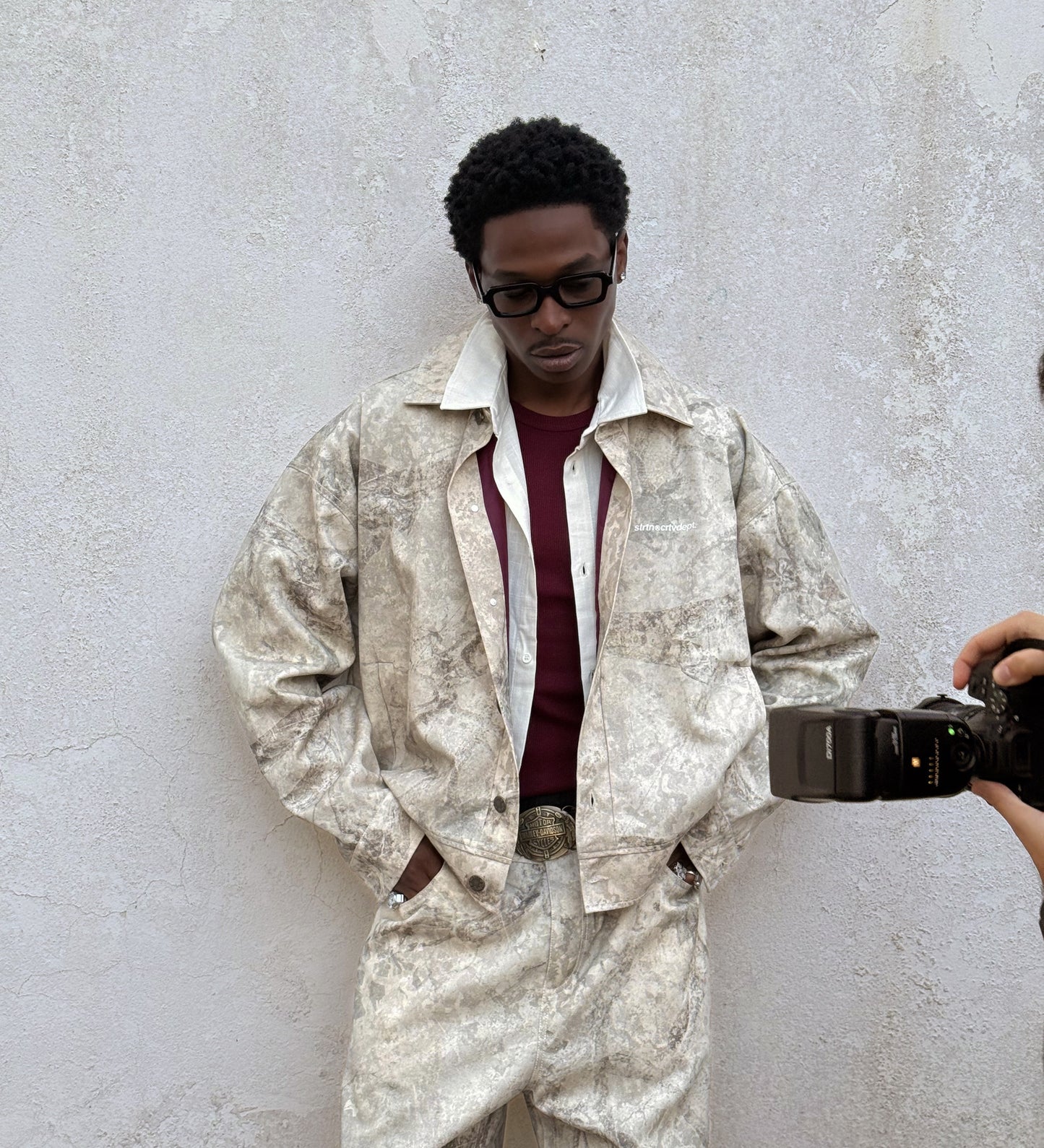 DESERT SAINTS CAMO JACKET – Sand Moss