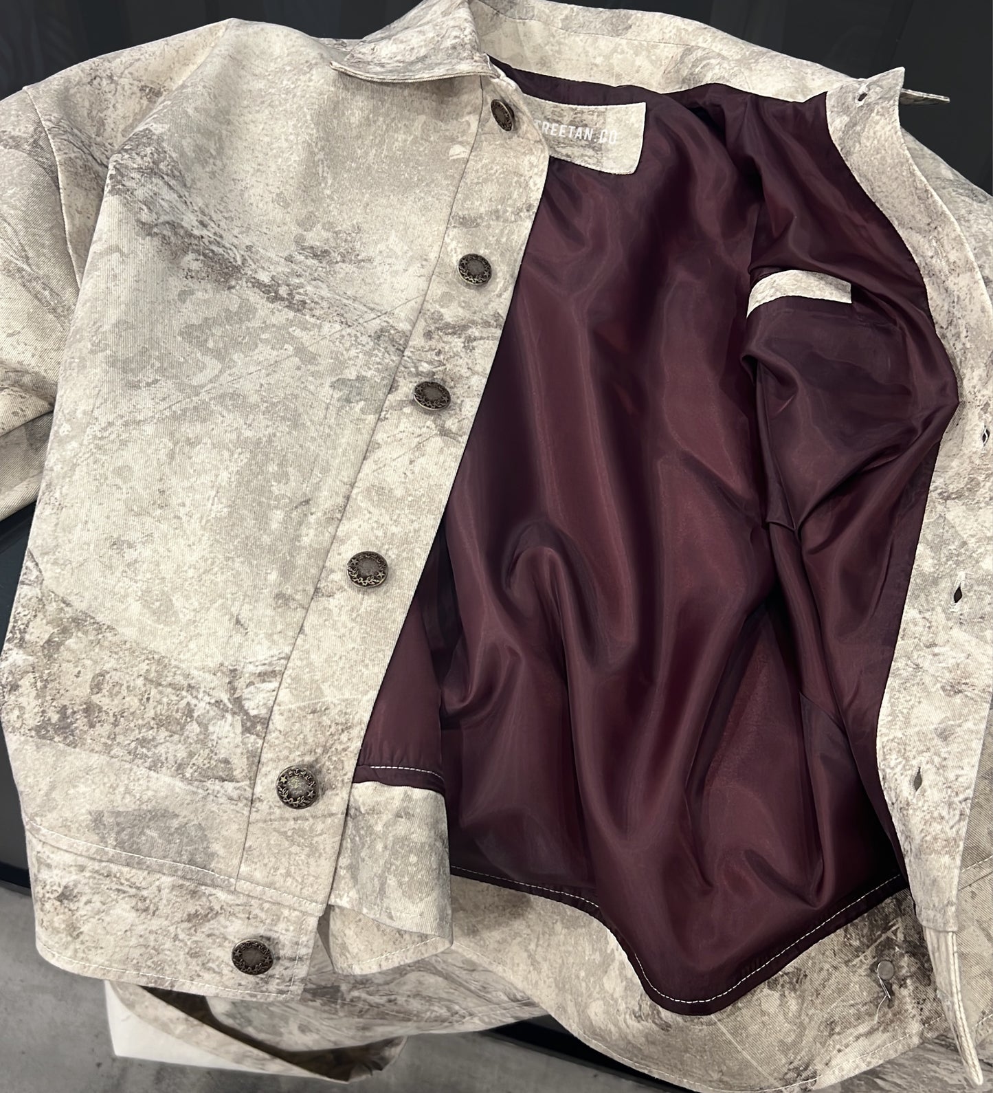 DESERT SAINTS CAMO JACKET – Sand Moss