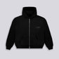 STRTN RAGLAN ZIP-UP HOODIE III – Black