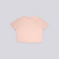 WOMEN'S SMGO CROP TEE – Peach